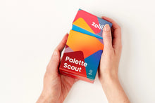 Load image into Gallery viewer, Colorful packaging of Zoli Palette Scout on a white background