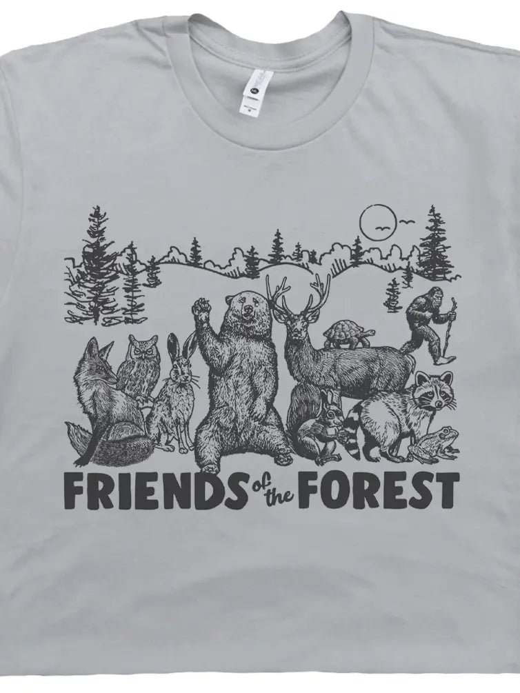 friends of the forest tshirt