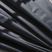 Load image into Gallery viewer, gabardine light deep charcoal fabric