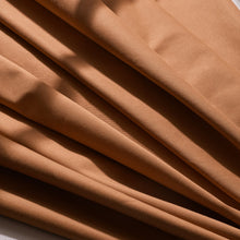 Load image into Gallery viewer, gabardine light pecan pie fabric