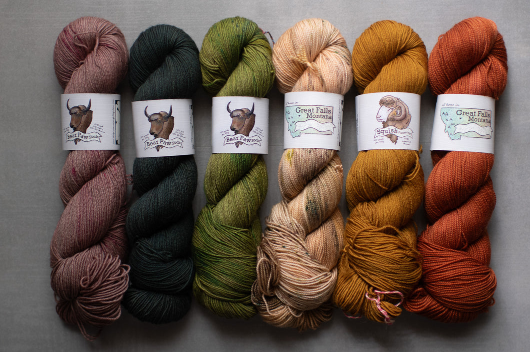 kit 24 yarn selection