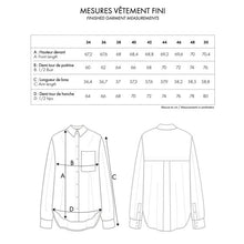 Load image into Gallery viewer, la chemise boyish paper sewing pattern