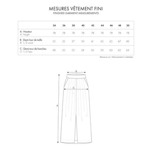 la jupe defendue paper sewing pattern