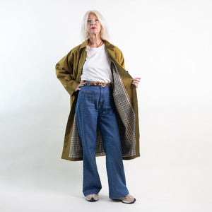 le trench paper sewing pattern