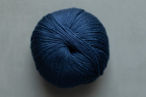 navy blue yarn ball