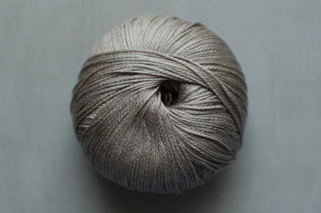 taupe yarn ball