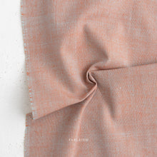 Load image into Gallery viewer, Close-up of a folded fabric with a subtle pattern on a white background