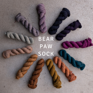 yarn hanks in a circle