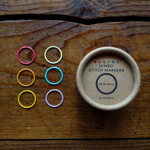 Colored Ring Stitch Markers - Cocoknits
