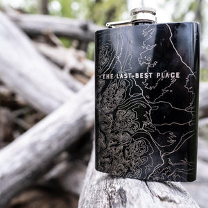 The Last Best Place Flask - The Farmer's Daughter Fibers