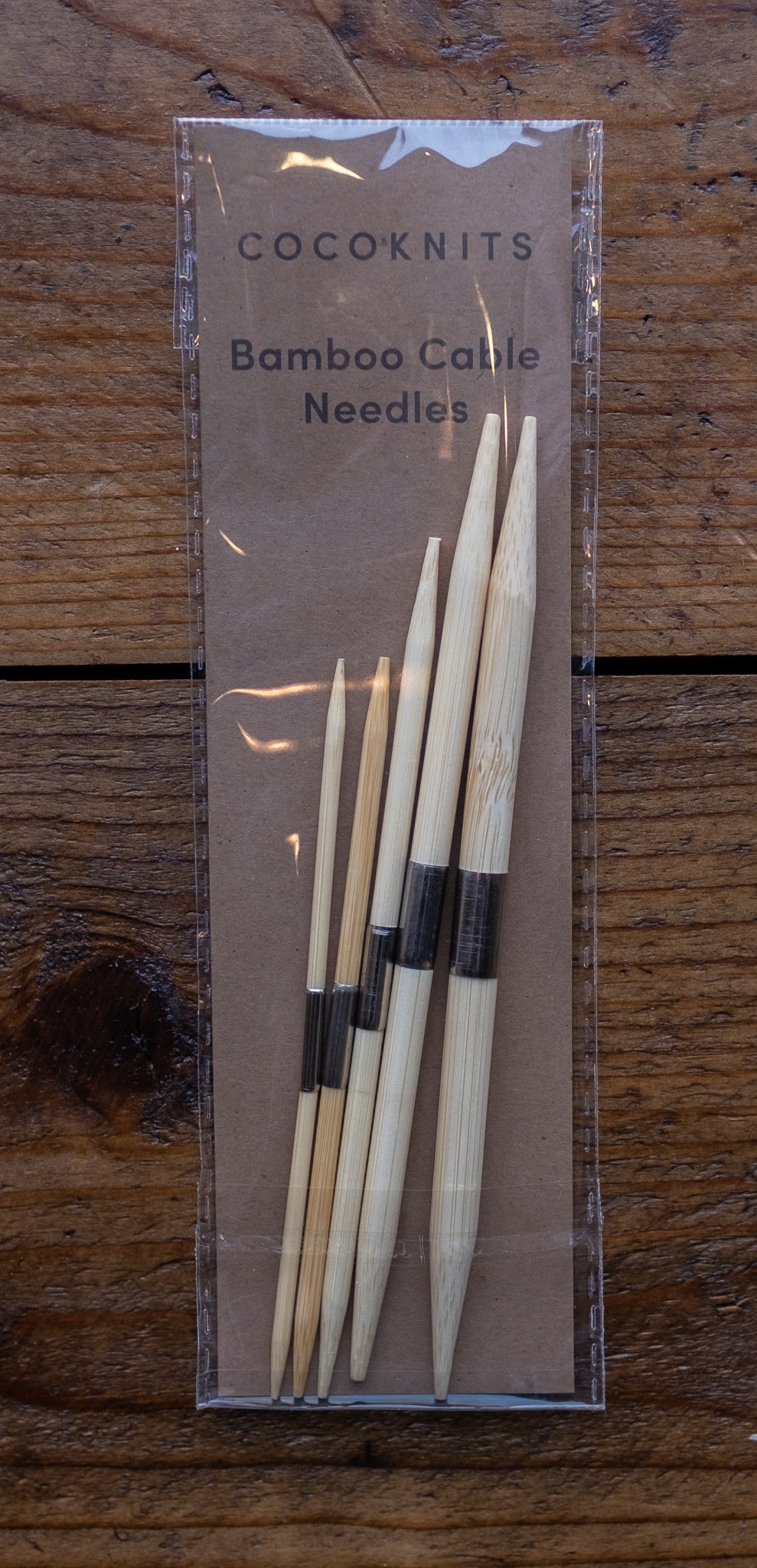 Bamboo Cable Needles - Cocoknits
