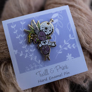 Twill and Print + FDF Pin - The Farmer's Daughter Fibers