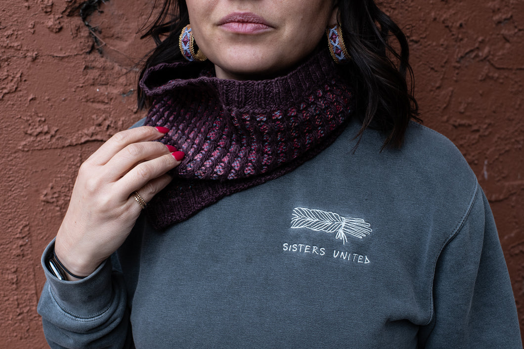 Sisters United Sweetgrass Crew Pullover