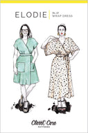 Elodie Wrap Dress Pattern by Closet Core - The Farmer's Daughter Fibers