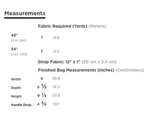 Field Bag Pattern and Notions Kit - Grainline Studio - The Farmer's Daughter Fibers