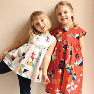 Geranium Dress - Made by Rae - The Farmer's Daughter Fibers