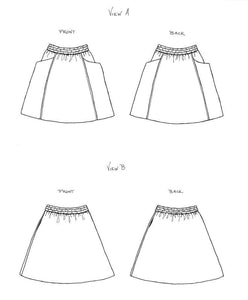 Gypsum Skirt - Sew Liberated - The Farmer's Daughter Fibers