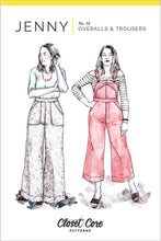 Load image into Gallery viewer, Jenny Overalls &amp; Trousers Pattern By Closet Core - The Farmer&#39;s Daughter Fibers