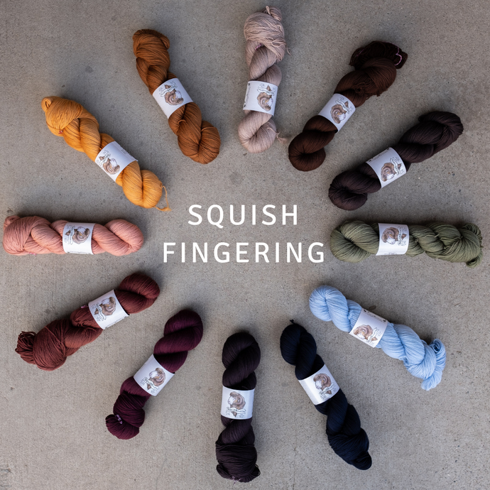 Squish Fingering - The Farmer's Daughter Fibers