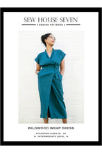 Load image into Gallery viewer, Wildwood Wrap Dress - Sew House Seven